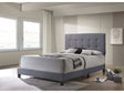 Mapes Grey Queen Bed - Ornate Home