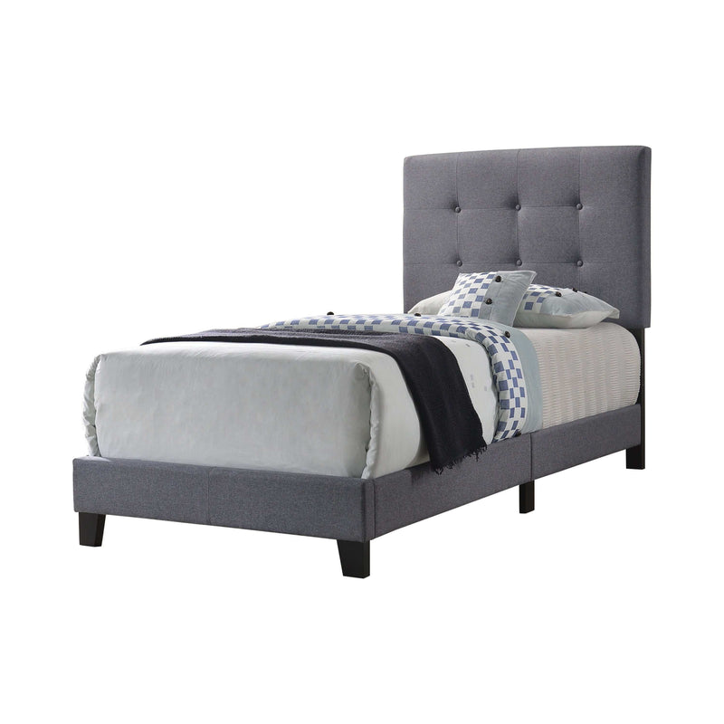 Mapes Grey Twin Bed - Ornate Home