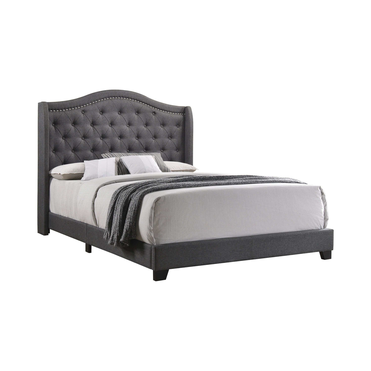 Sonoma Grey Eastern King Bed - Ornate Home