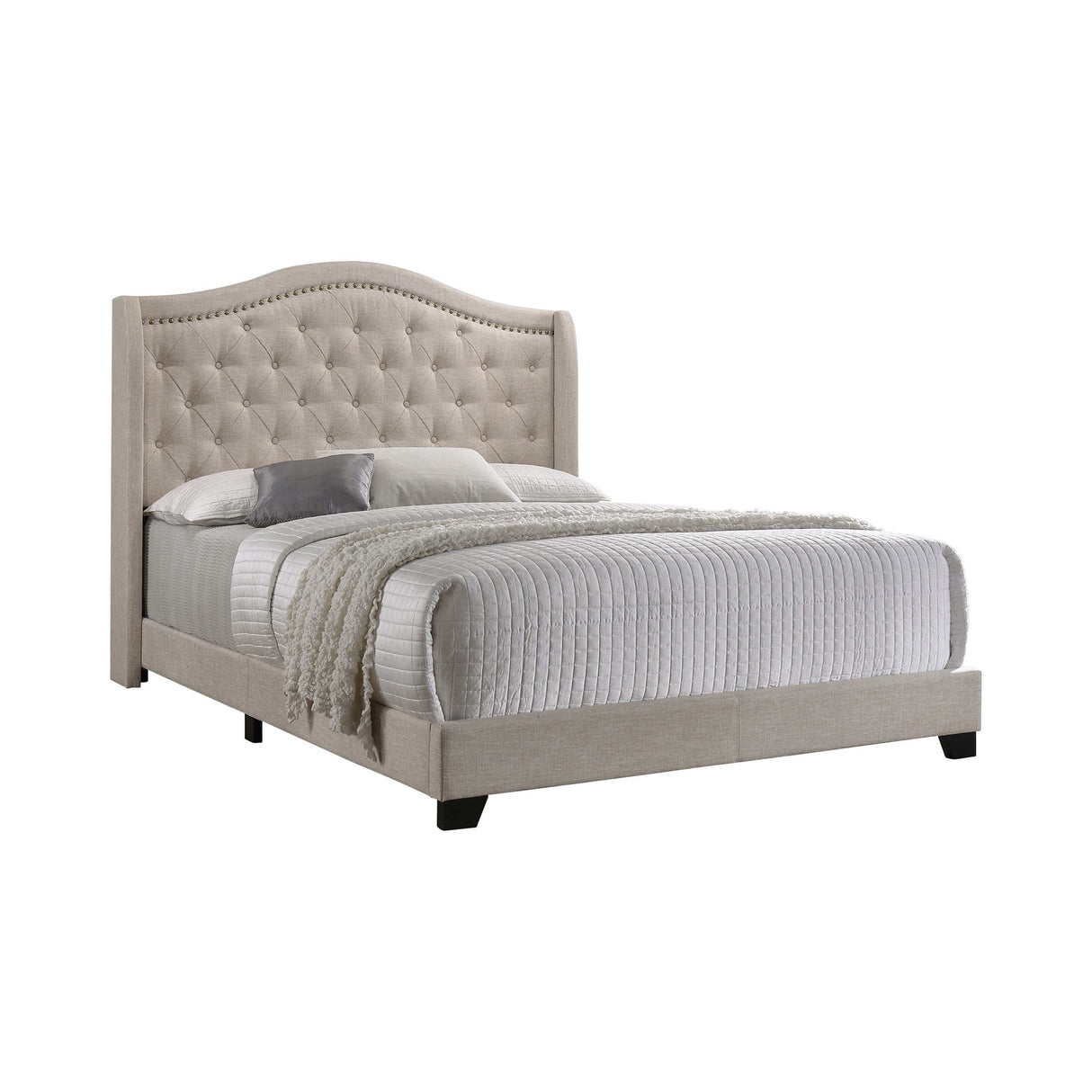 Sonoma Beige Eastern King Bed - Ornate Home