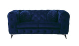 Atronia Blue Loveseat - Ornate Home