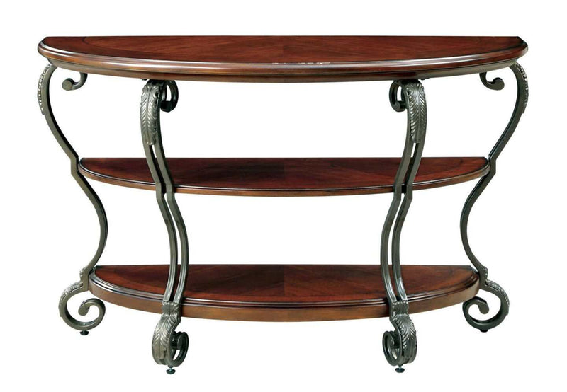 July Brown Cherry Sofa Table - Ornate Home