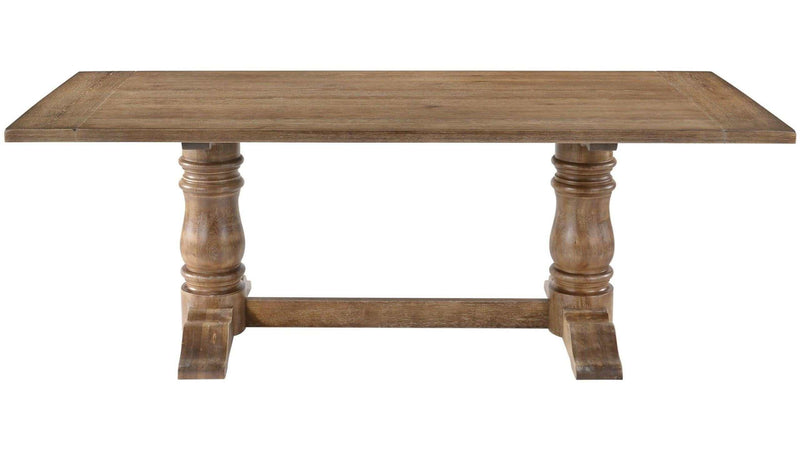 Leventis Weathered Oak Dining Table - Ornate Home