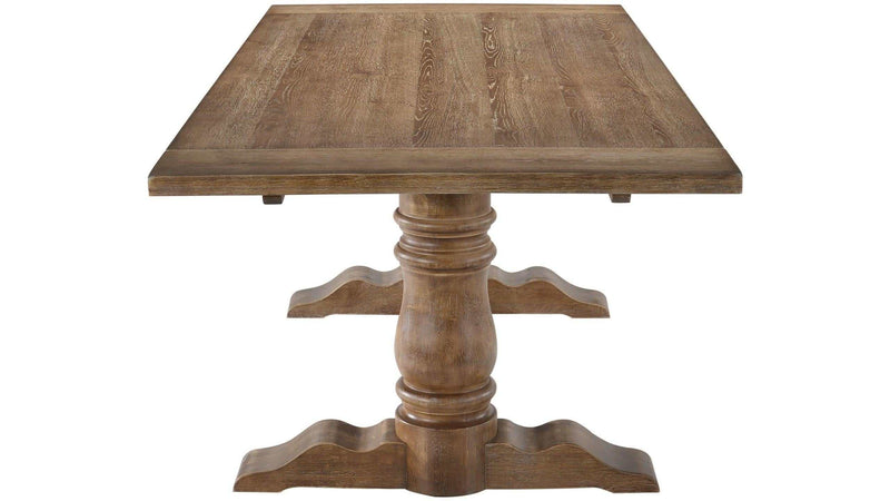 Leventis - Weathered Oak - Dining Table - Ornate Home