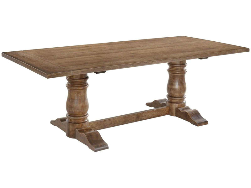 Leventis Weathered Oak Dining Table - Ornate Home