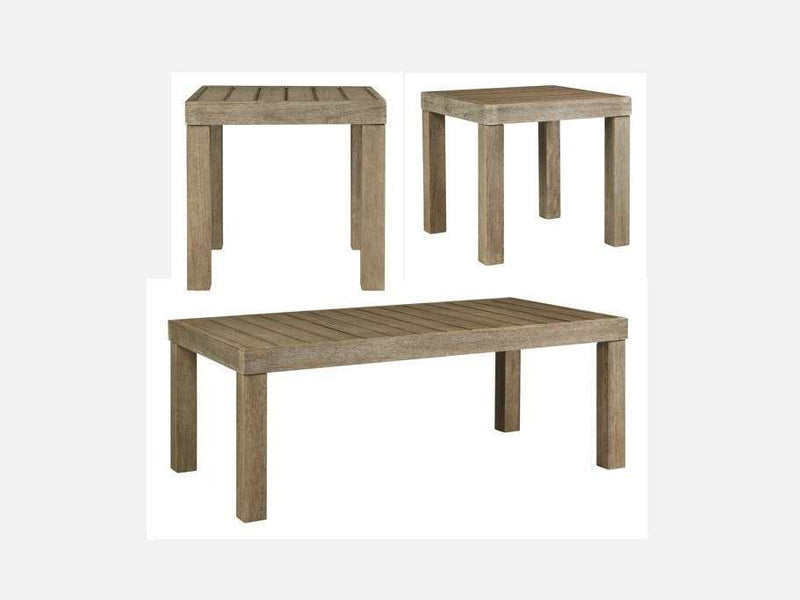 Silo Point Outdoor Occasional Table Set / 3pc