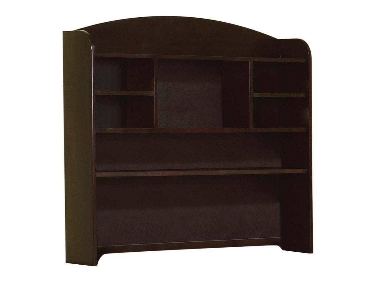 Phoenix Cappuccino Hutch w/ Shelves - Ornate Home