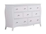 Dominique White Dresser - Ornate Home