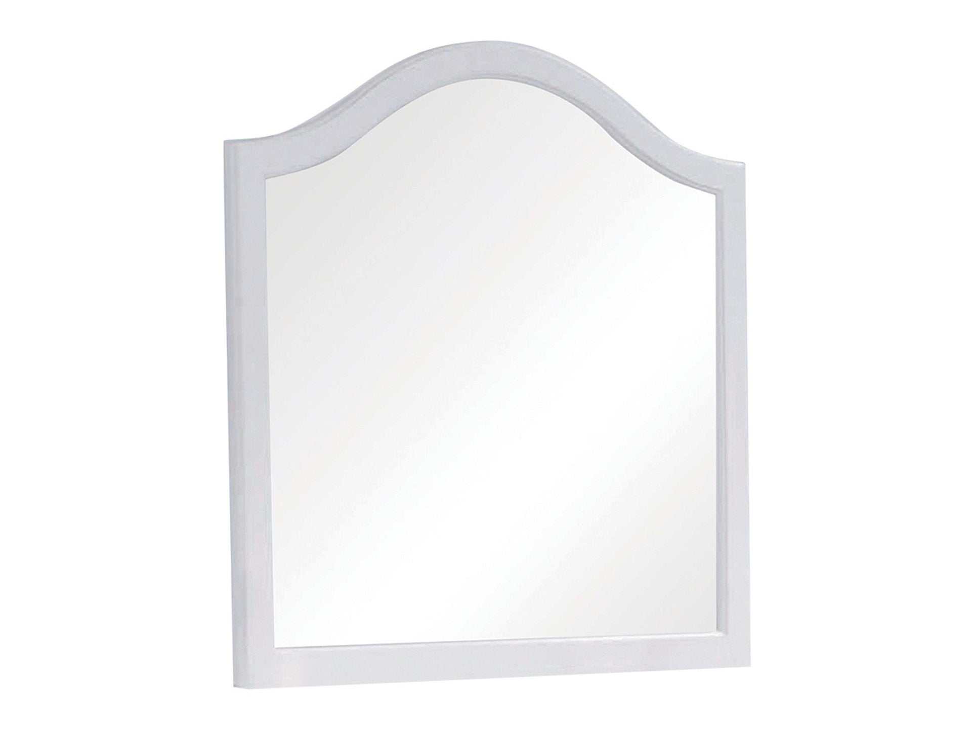 Dominique White Mirror - Ornate Home