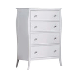 Dominique White 5pc Full Bedroom Set - Ornate Home