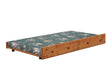 Wrangle Hill Amber Wash Trundle W/ Bunkie Mattress - Ornate Home