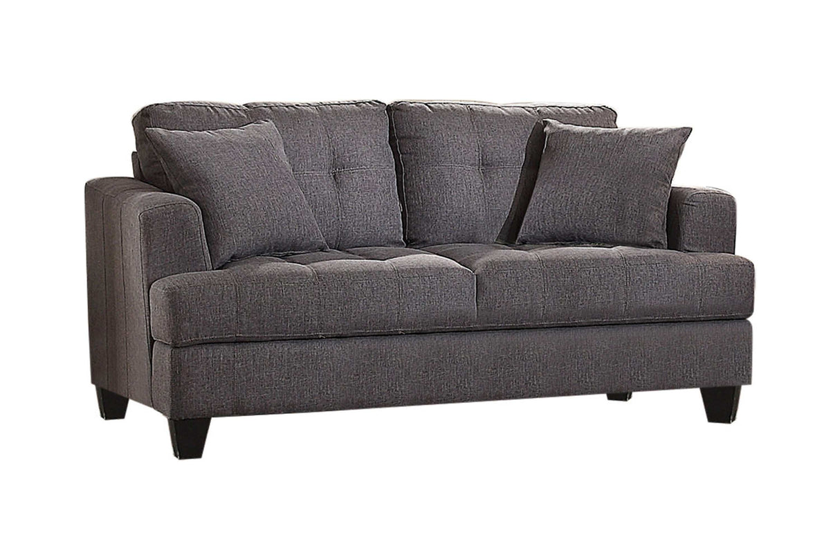 Samuel Charcoal Sofa - Ornate Home