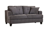 Samuel Charcoal Sofa - Ornate Home