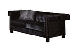 Reventlow Black 2pc Living Room Set - Ornate Home