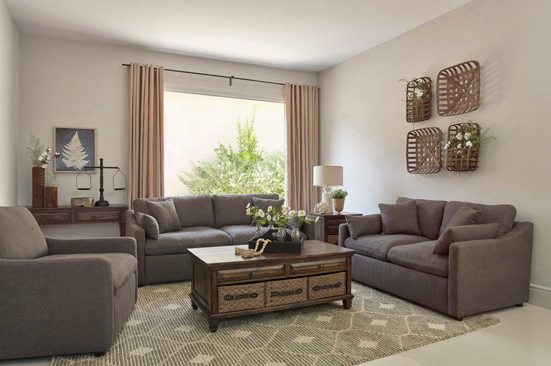 Hartsook Charcoal Grey Sofa - Ornate Home