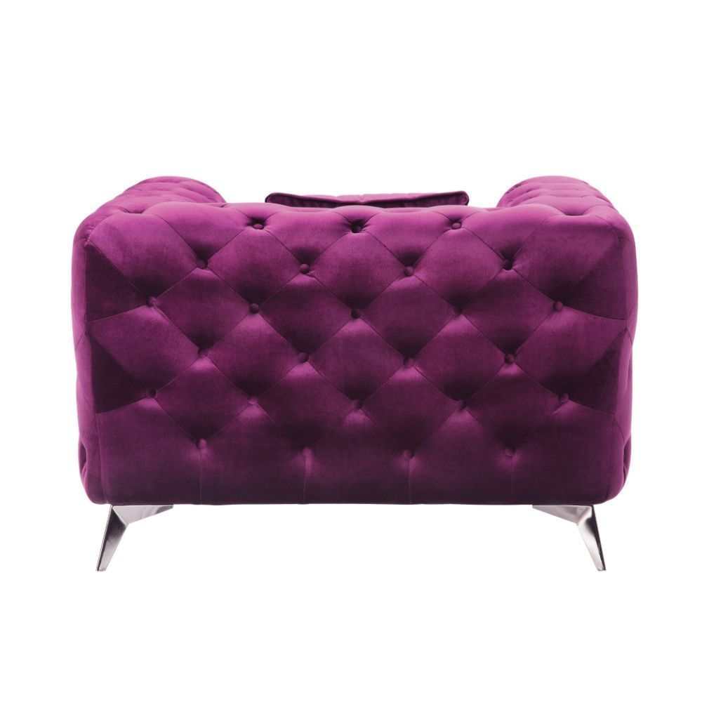 Atronia Purple Chair - Ornate Home