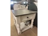 Havalance White/Gray End Table - Ornate Home