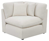 Pluma Ivory Modular Sectional Fabric Create your own Style - Ornate Home