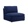 Crosby Deep Blue Modular Sectional Units Create your own Style - Ornate Home