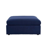 Crosby Deep Blue Modular Sectional Units Create your own Style - Ornate Home