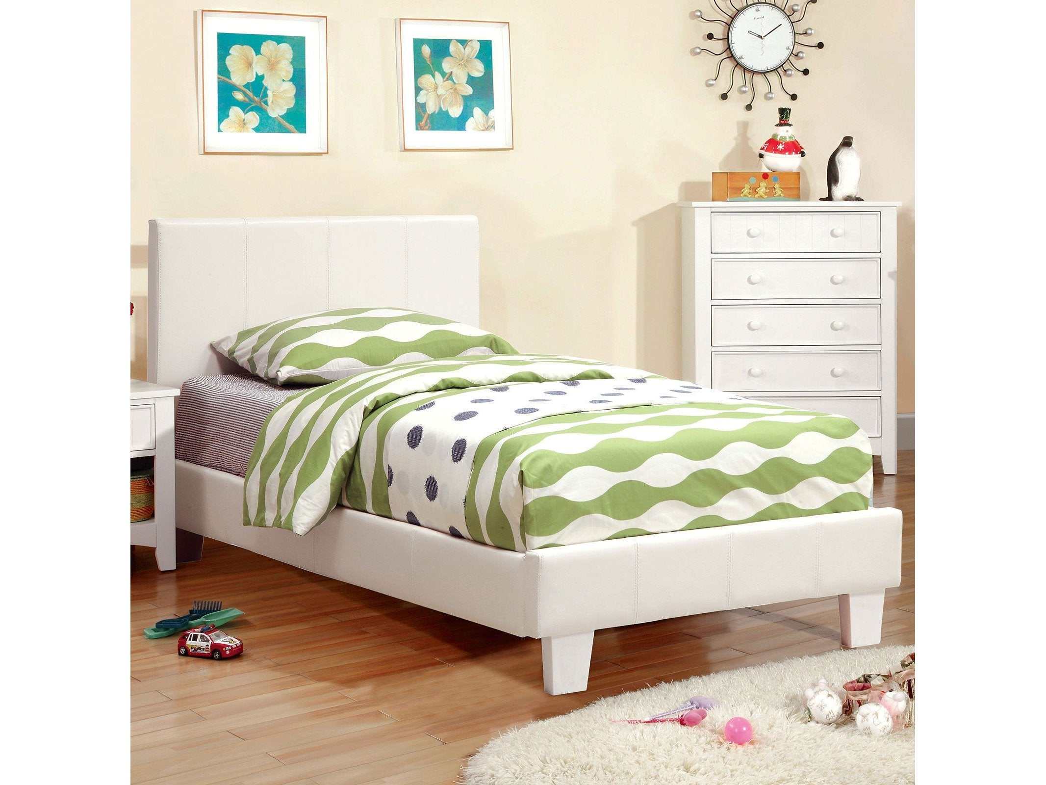 Winn Park White Full Platform Bed - Ornate Home