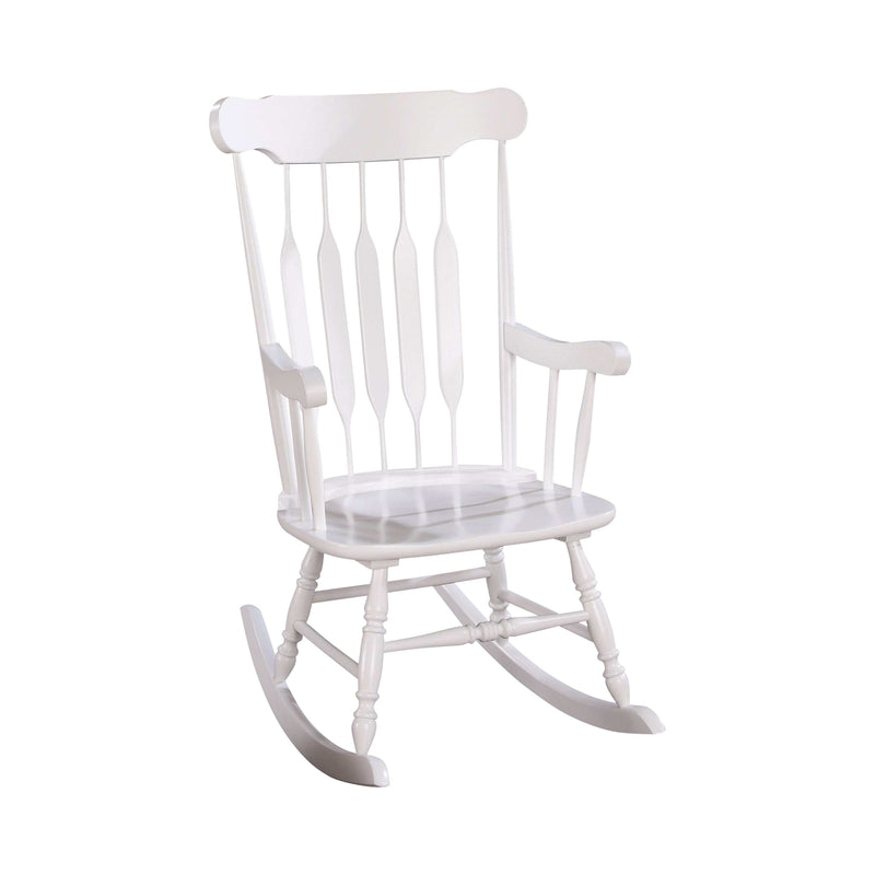 Gina White Rocking Chair - Ornate Home