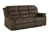 Rodman Olive Brown Motion Sofa - Ornate Home