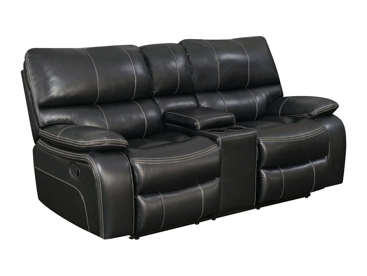 Willemse Black Motion Loveseat - Ornate Home