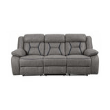 Higgins Grey Motion Sofa - Ornate Home