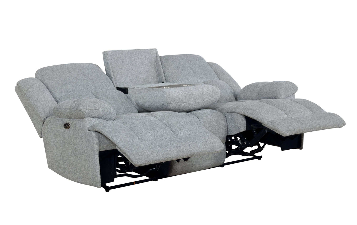 Waterbury Grey Power Sofa - Ornate Home