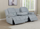 Waterbury Grey Power Sofa - Ornate Home