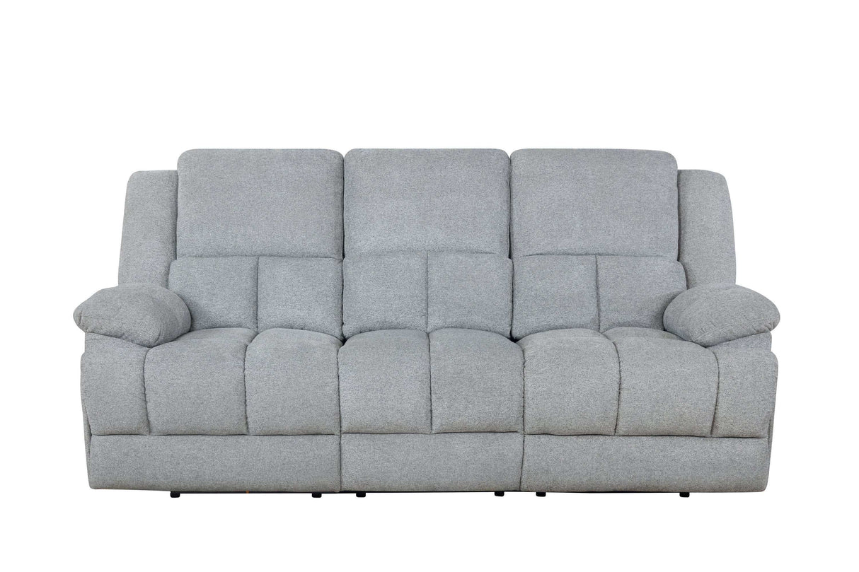 Waterbury Grey Power Sofa - Ornate Home