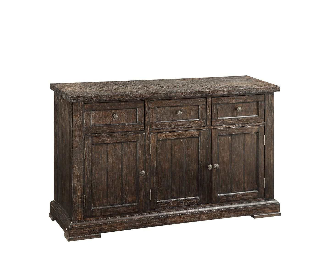 Landon Salvage Brown Server - Ornate Home