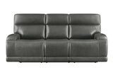 Longport Charcoal Power Sofa - Ornate Home