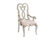 Esteban Ivory Velvet & Antique Champagne Dining Chair (Set of 2) - Ornate Home