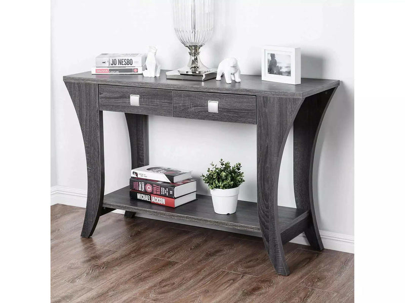 Amity Gray Sofa Table - Ornate Home