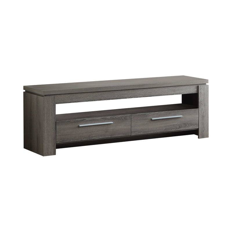 Julius - Weathered Grey - TV Console - Ornate Home