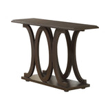 Roxie Cappuccino Sofa Table - Ornate Home