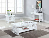 Schmitt High Glossy White Coffee Table - Ornate Home