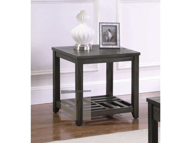 Neriah Grey End Table - Ornate Home