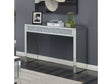 Layton Silver & Clear Mirror Rectangular Sofa Table - Ornate Home