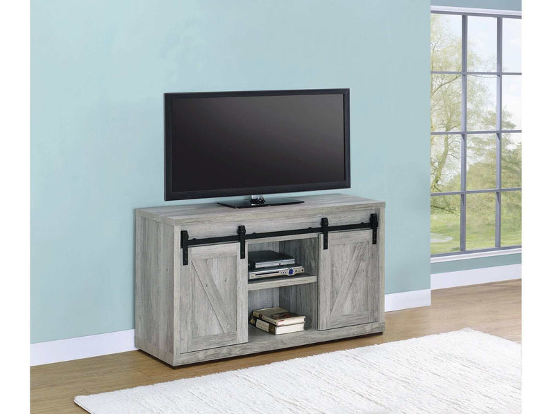 Irra Grey Driftwood 48" Tv Console - Ornate Home
