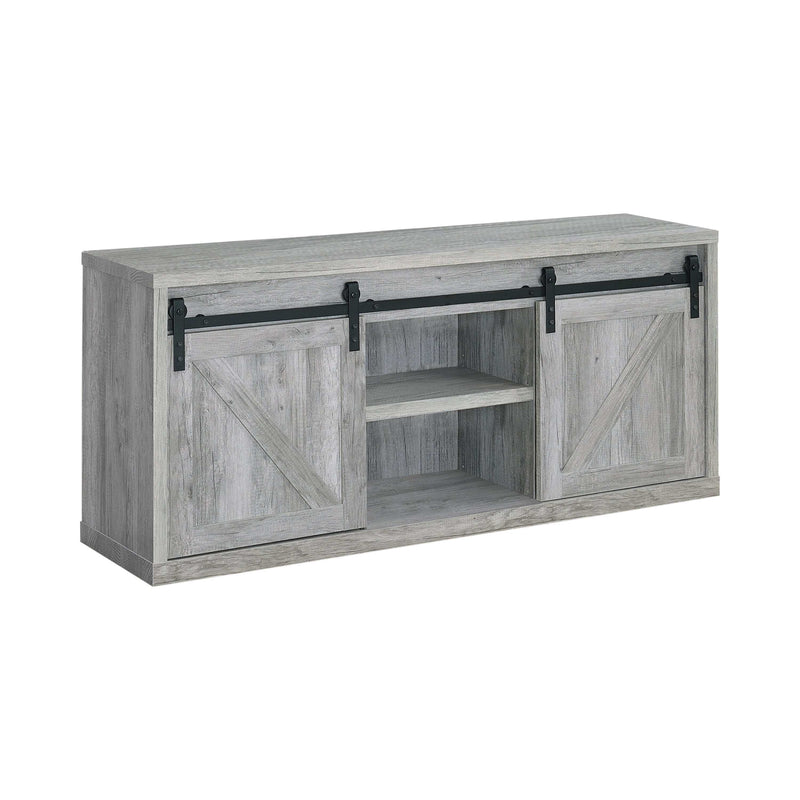 Irra Grey Driftwood 59" Tv Console - Ornate Home