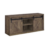 Irra Rustic Oak 59" Tv Console - Ornate Home