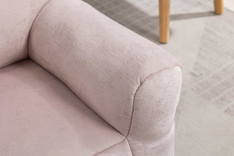 King Kid's Pink Velvet Bean Chair - Ornate Home