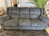 Draycoll Slate Power Reclining Sofa - Ornate Home