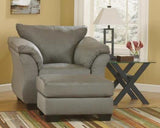 Darcy Chair & Ottoman Set - Ornate Home