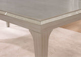 Diocles Silver & Gray Dining Table - Ornate Home