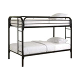 Morgan Black Full over Full Bunk Bed - Ornate Home