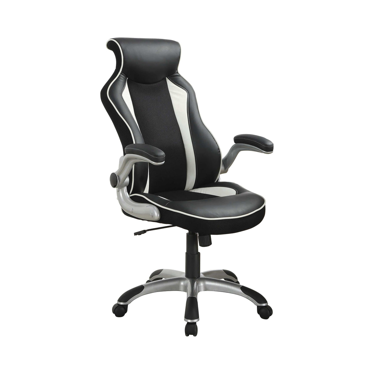 Blos Black & White Office Chair - Ornate Home